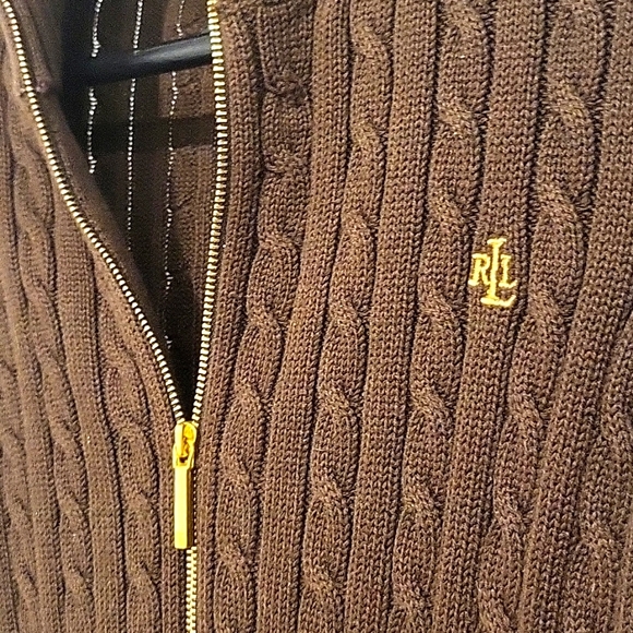 Ralph Lauren Zip-Up Sweater - Picture 4 of 4
